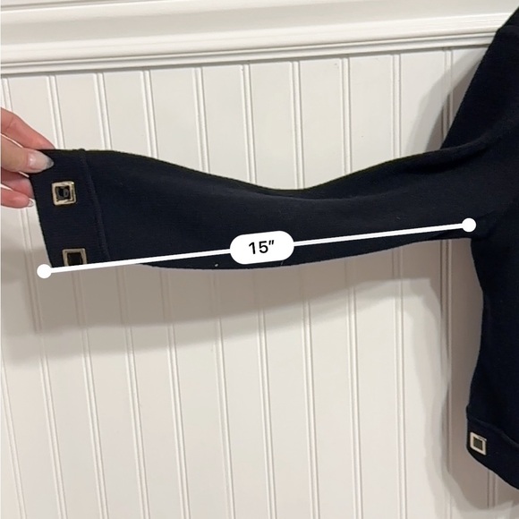 St John Marie Gray Halter embellished dress jacket *SET - Picture 11 of 12